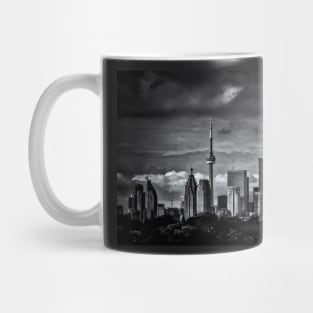 Toronto Skyline From The Pape Ave Bridge No 2 Mug